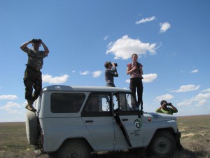 Exploring the Kazakh steppe