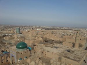 View on Khiva, Uzbekistan
