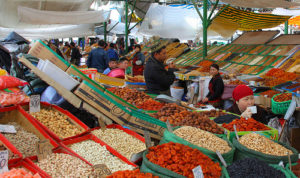 market in Osh, Kyrgyzstan